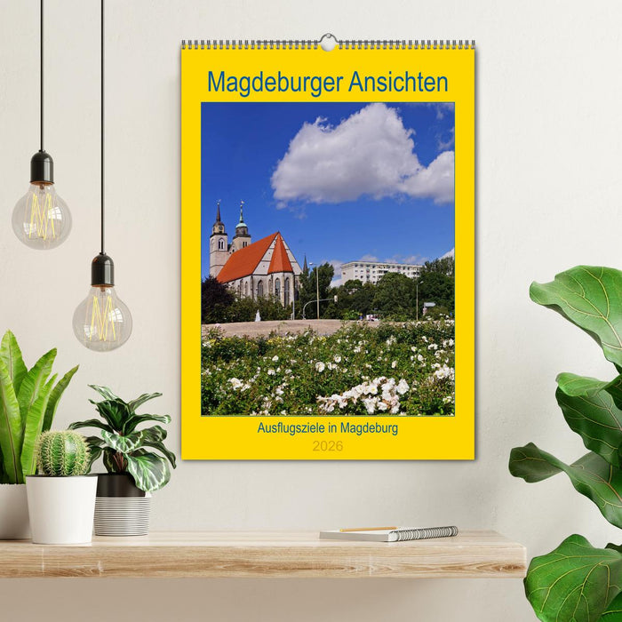 Magdeburger Ansichten (CALVENDO Wandkalender 2026)