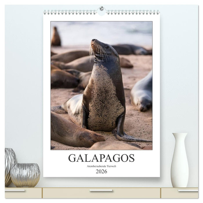 Galapagos - Atemberaubende Tierwelt (CALVENDO Premium Wandkalender 2026)