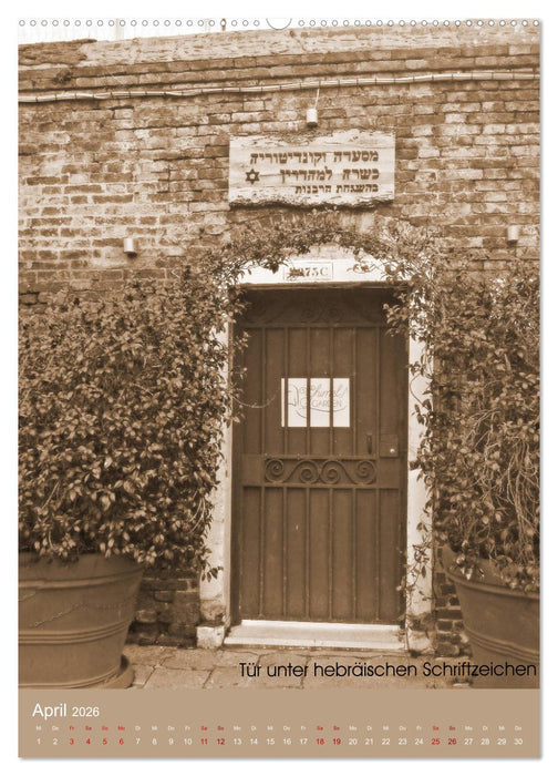 Das Ghetto Venedigs (CALVENDO Premium Wandkalender 2026)