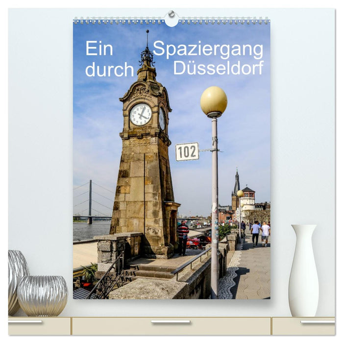 Ein Spaziergang durch Düsseldorf (CALVENDO Premium Wandkalender 2026)
