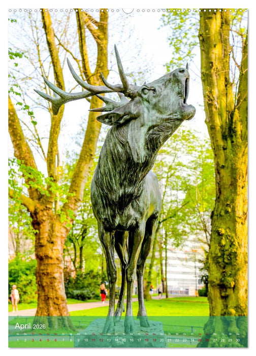 Ein Spaziergang durch Düsseldorf (CALVENDO Premium Wandkalender 2026)