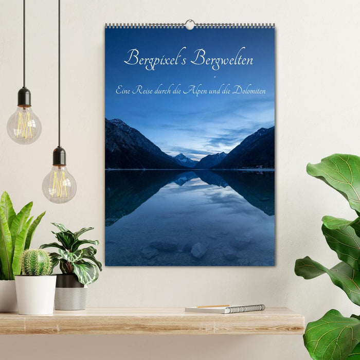 Bergpixel´s Bergwelten (CALVENDO Wandkalender 2026)
