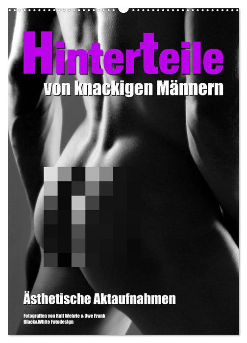 Hinterteile von knackigen Männern (CALVENDO Wandkalender 2026)