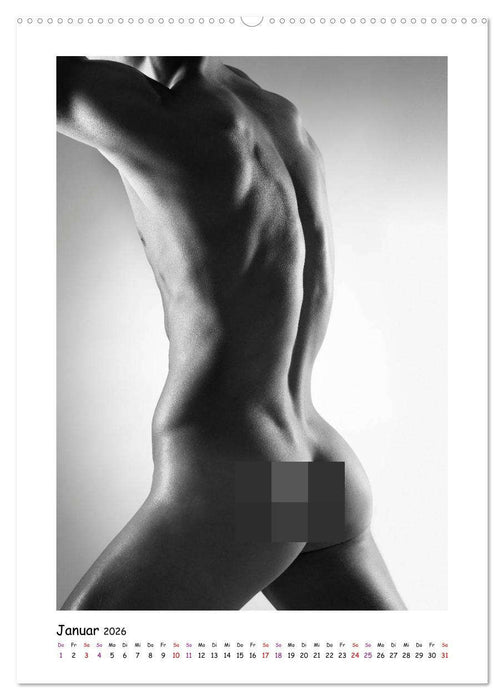 Hinterteile von knackigen Männern (CALVENDO Wandkalender 2026)