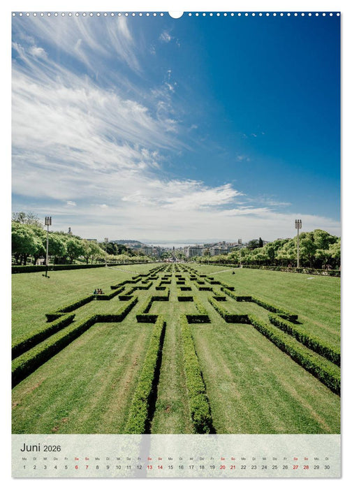 Lissabon Perspektiven (CALVENDO Premium Wandkalender 2026)