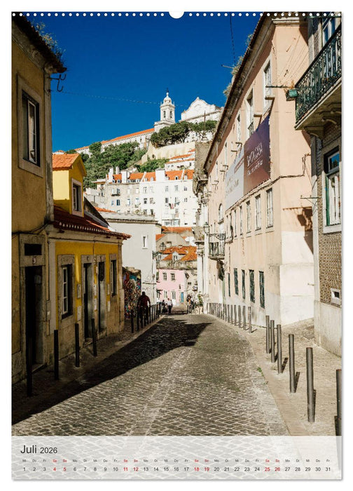 Lissabon Perspektiven (CALVENDO Premium Wandkalender 2026)