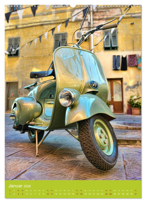 Vesporträt (CALVENDO Premium Wandkalender 2026)