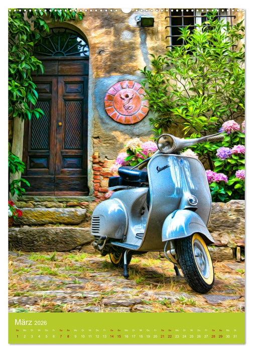 Vesporträt (CALVENDO Premium Wandkalender 2026)