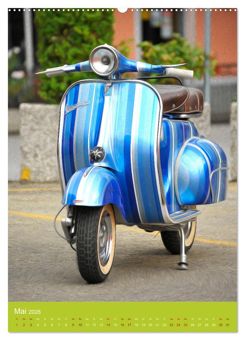 Vesporträt (CALVENDO Premium Wandkalender 2026)