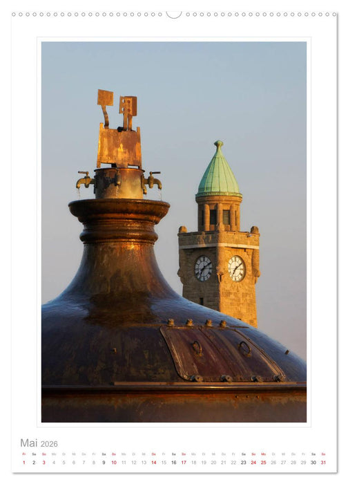 Hamburg - Impressionen einer Stadt (CALVENDO Wandkalender 2026)