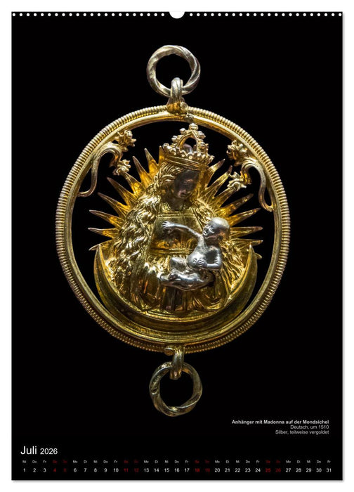 Maria - Mutter Gottes (CALVENDO Premium Wandkalender 2026)