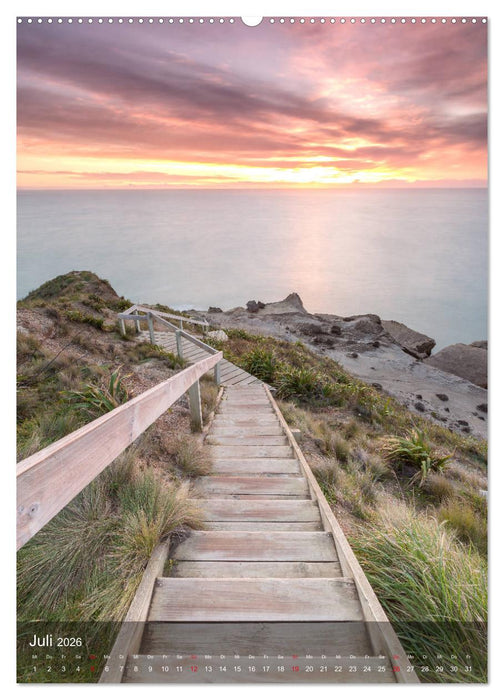 Naturparadies Neuseeland (CALVENDO Premium Wandkalender 2026)