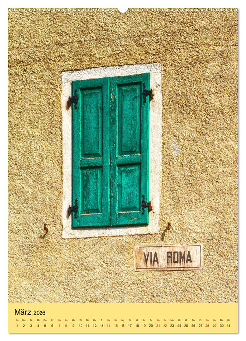 Türen -Tore - Tremosine (CALVENDO Wandkalender 2026)