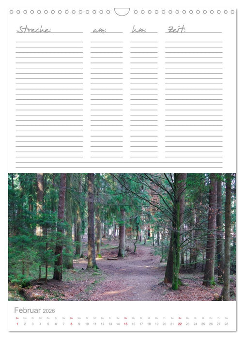 Lauf einfach los! Deine persönlichen Jogging Erfolge (CALVENDO Wandkalender 2026)