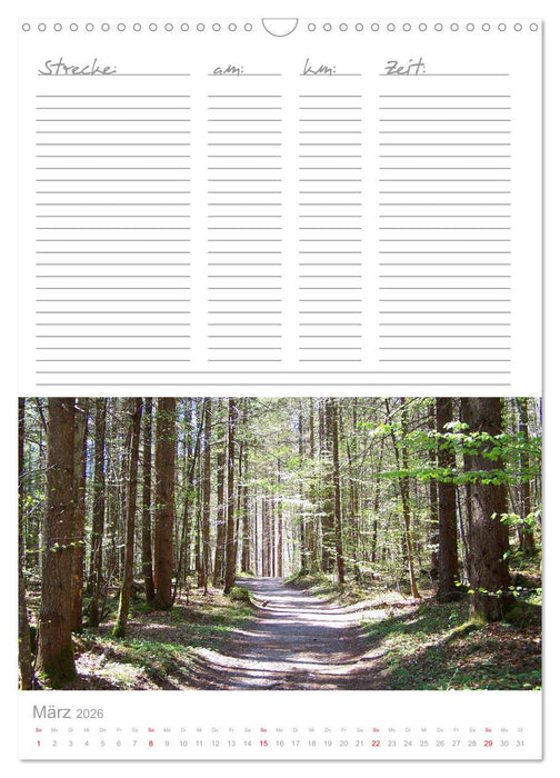 Lauf einfach los! Deine persönlichen Jogging Erfolge (CALVENDO Wandkalender 2026)