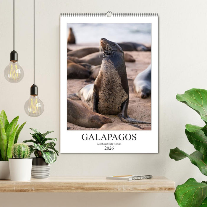 Galapagos - Atemberaubende Tierwelt (CALVENDO Wandkalender 2026)