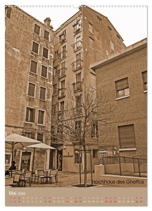 Das Ghetto Venedigs (CALVENDO Wandkalender 2026)