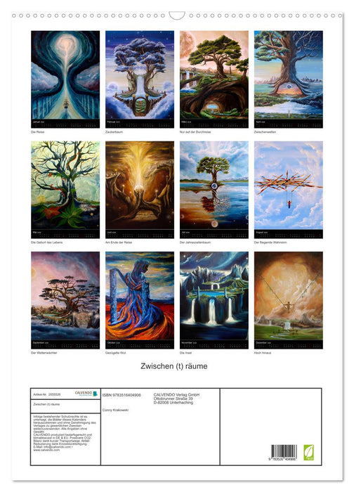 Zwischen (t) räume (CALVENDO Wandkalender 2026)