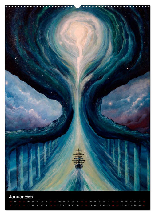 Zwischen (t) räume (CALVENDO Wandkalender 2026)