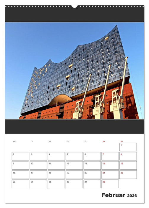 Spitze! Elbphilharmonie Hamburg 2026 (CALVENDO Wandkalender 2026)