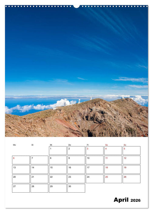 Wanderparadies La Palma (CALVENDO Premium Wandkalender 2026)