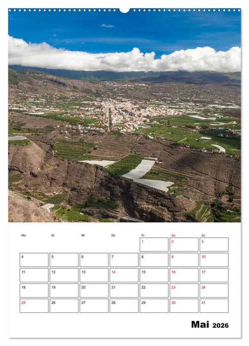 Wanderparadies La Palma (CALVENDO Premium Wandkalender 2026)