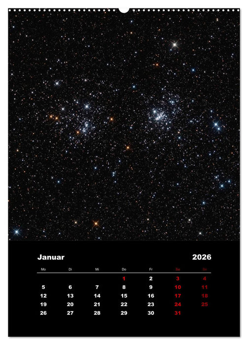 Das Universum (CALVENDO Premium Wandkalender 2026)
