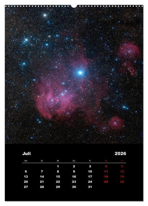 Das Universum (CALVENDO Premium Wandkalender 2026)