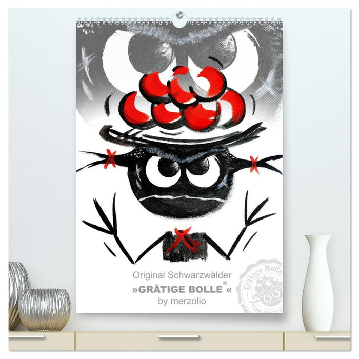 Original Schwarzwälder »Grätige Bolle« by merzolio (CALVENDO Premium Wandkalender 2026)