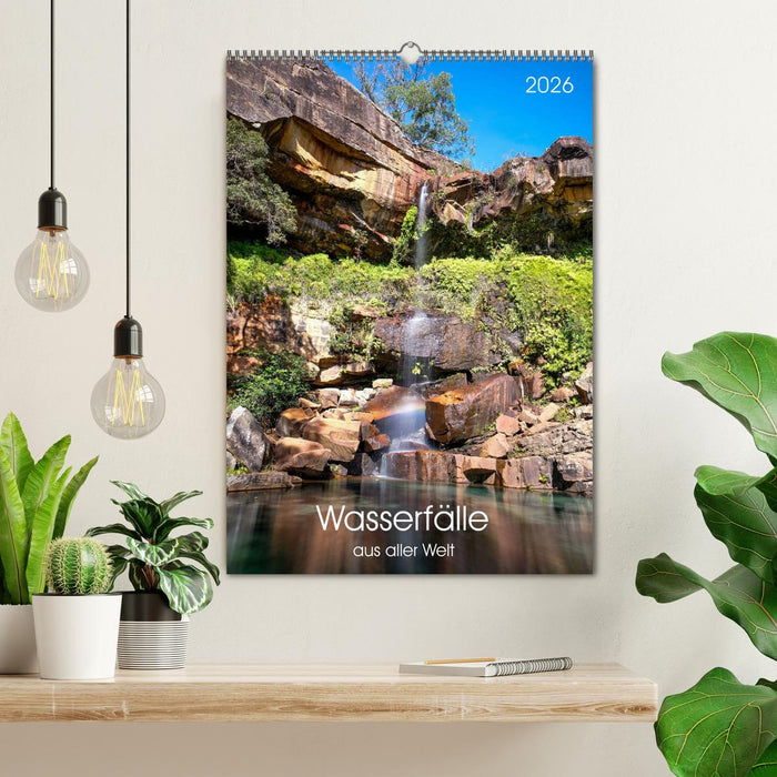 Wasserfälle aus aller Welt (CALVENDO Wandkalender 2026)