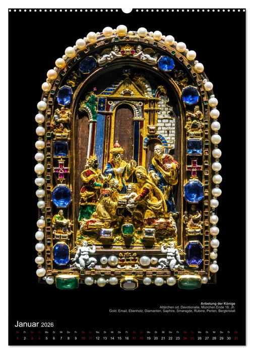 Maria - Mutter Gottes (CALVENDO Wandkalender 2026)