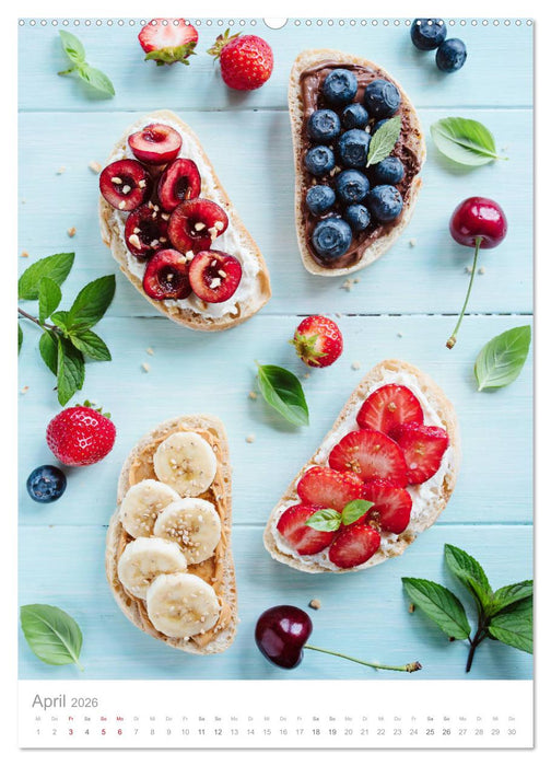 Vegetarisch inspiriert (CALVENDO Premium Wandkalender 2026)