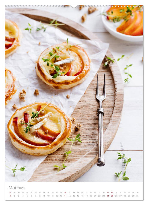 Vegetarisch inspiriert (CALVENDO Premium Wandkalender 2026)