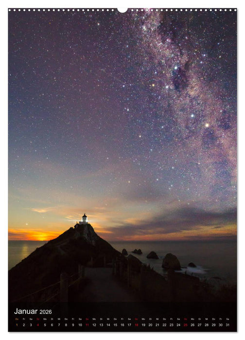 Naturparadies Neuseeland (CALVENDO Wandkalender 2026)