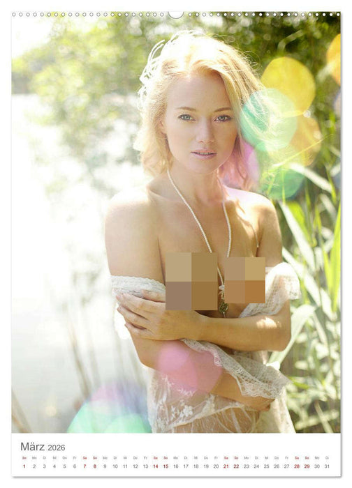 Nude in Nature - Akt und Natur (CALVENDO Premium Wandkalender 2026)