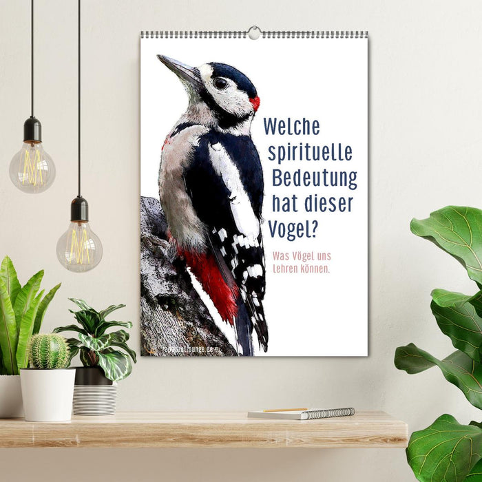Welche spirituelle Bedeutung hat dieser Vogel? (CALVENDO Wandkalender 2026)
