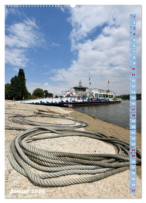 Meerbusch am Rhein (CALVENDO Premium Wandkalender 2026)