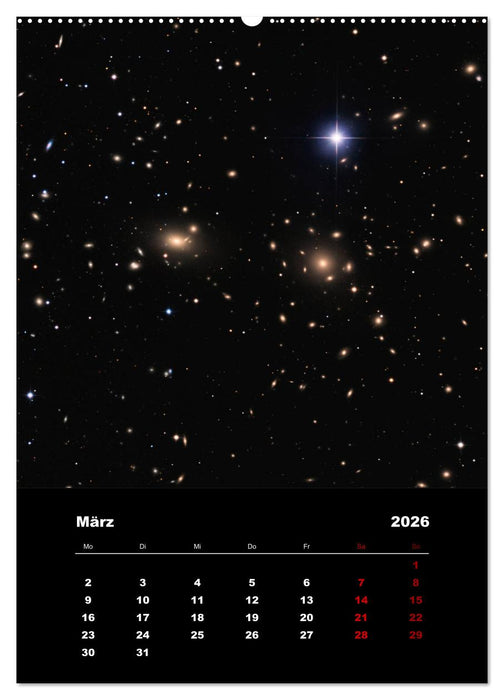 Das Universum (CALVENDO Wandkalender 2026)