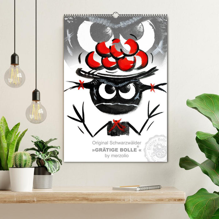 Original Schwarzwälder »Grätige Bolle« by merzolio (CALVENDO Wandkalender 2026)