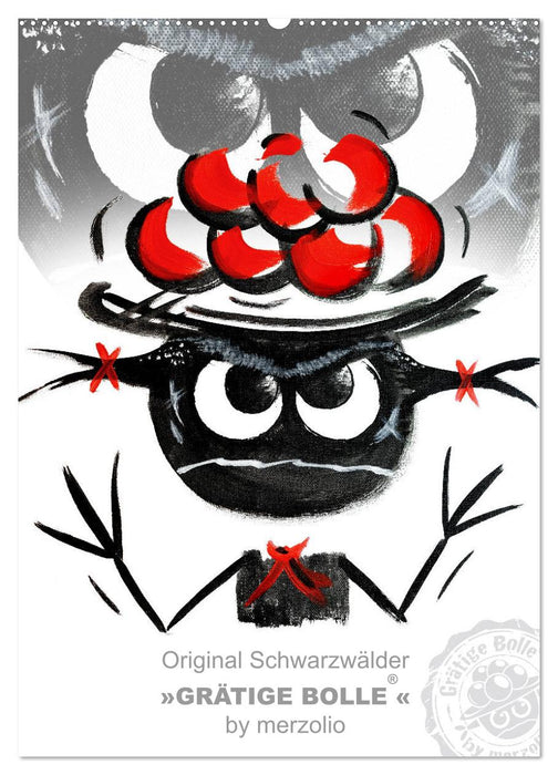 Original Schwarzwälder »Grätige Bolle« by merzolio (CALVENDO Wandkalender 2026)