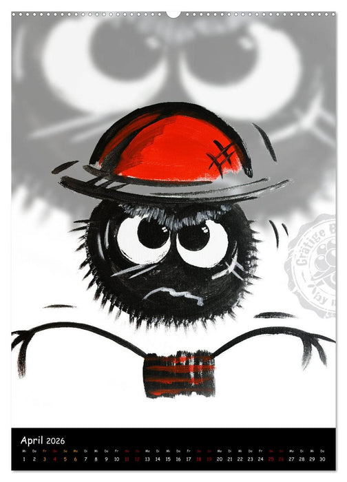 Original Schwarzwälder »Grätige Bolle« by merzolio (CALVENDO Wandkalender 2026)