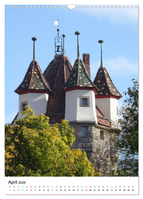 Stauferstadt Schwäbisch Gmünd (CALVENDO Wandkalender 2026)