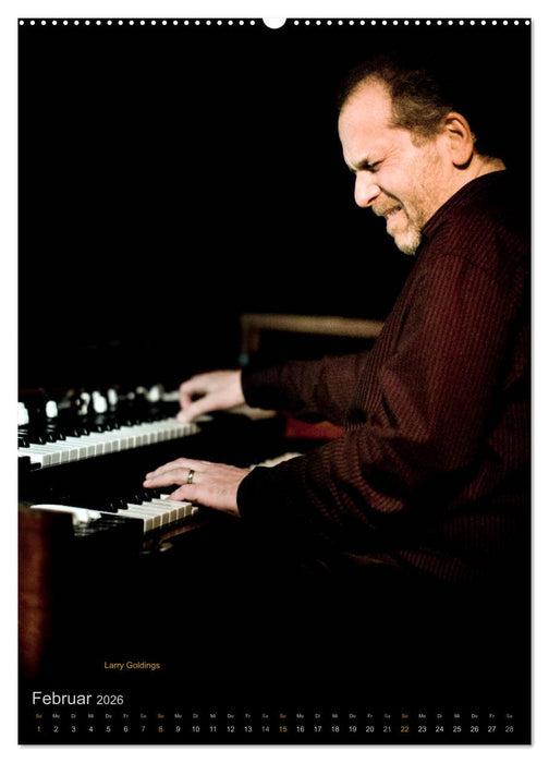 jazz color (CALVENDO Wandkalender 2026)