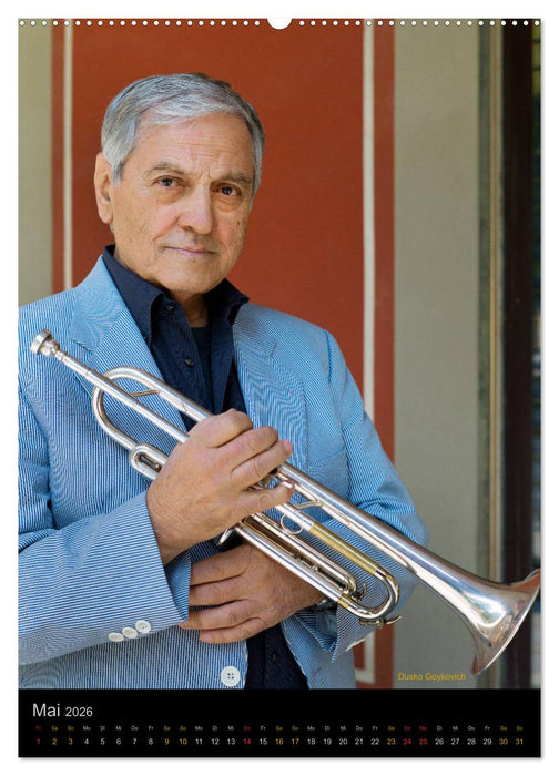 jazz color (CALVENDO Wandkalender 2026)