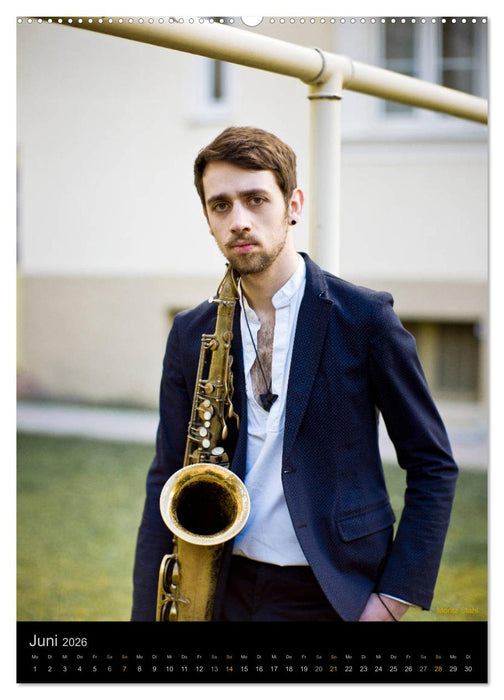 jazz color (CALVENDO Wandkalender 2026)