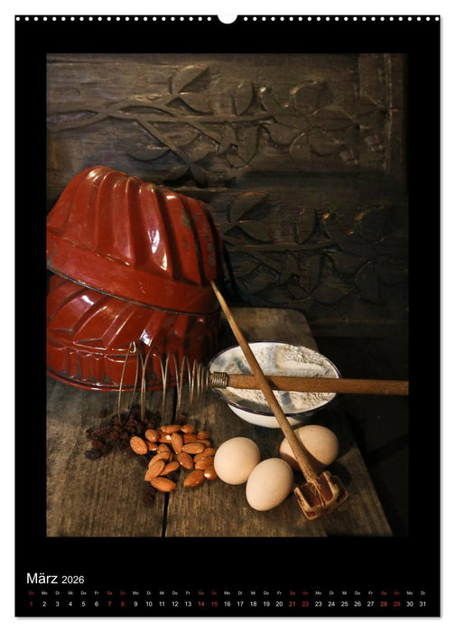 Küchen Still-Leben aus Kaisers Zeiten (CALVENDO Premium Wandkalender 2026)