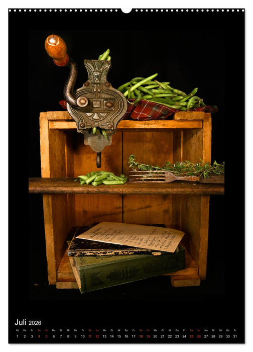 Küchen Still-Leben aus Kaisers Zeiten (CALVENDO Premium Wandkalender 2026)