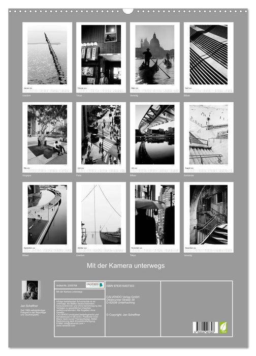 Mit der Kamera unterwegs (CALVENDO Wandkalender 2026)