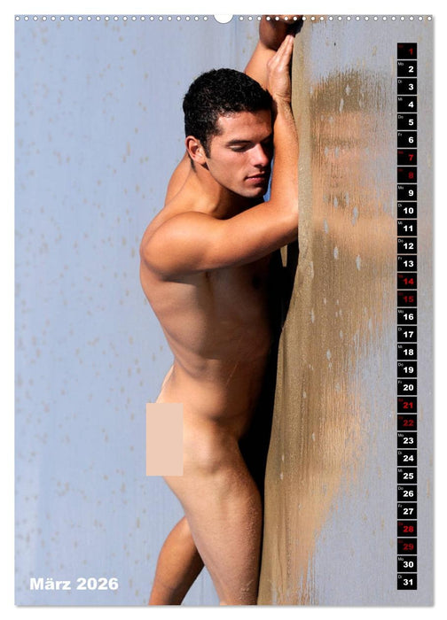 Mannsbilder Spiegelbilder (CALVENDO Wandkalender 2026)