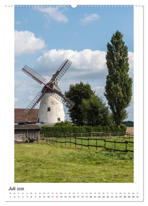 Historische Windmühlen in Minden-Lübbecke (CALVENDO Premium Wandkalender 2026)